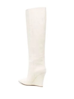 Femme Paris Texas Bottes Compensées Wanda 100 Mm -Salvatore Ferragauio Magasin 19897592 44696174 1000