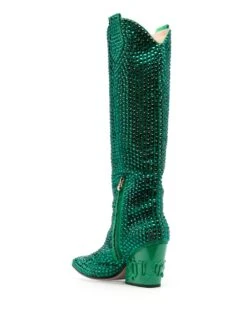 Femme Philipp Plein Bottes 75 Mm à Ornements En Cristal 8 Femme Philipp Plein Bottes 75 Mm à Ornements En Cristal -Salvatore Ferragauio Magasin 19904541 50144152 1000