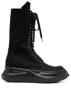 Homme Rick Owens DRKSHDW Bottes Edfu à Plateforme