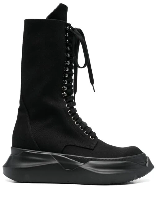 Homme Rick Owens DRKSHDW Bottes Edfu à Plateforme -Salvatore Ferragauio Magasin 19940811 44823703 1000