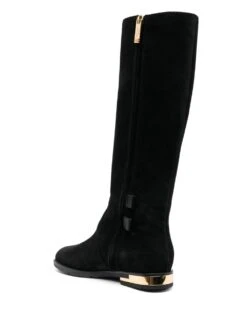 Femme Baldinini Bottes En Cuir à Bout Rond -Salvatore Ferragauio Magasin 19952851 44945215 1000