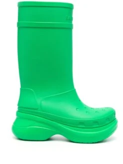 Homme Balenciaga X Crocs Bottes De Pluie à Semelle épaisse