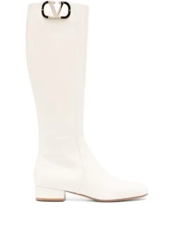 Femme Valentino Garavani Bottes Type à Détail VLogo