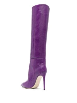 Femme Paris Texas Bottes à Effet Peau De Lézard -Salvatore Ferragauio Magasin 19993174 44929744 1000