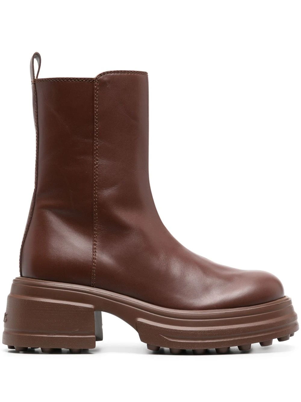 Femme Tod's Bottes En Cuir à Fermeture Zippée 3 Femme Tod's Bottes En Cuir à Fermeture Zippée
