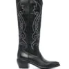 Femme P.A.R.O.S.H. Bottes Western En Cuir 60 Mm -Salvatore Ferragauio Magasin 20076721 50712672 1000
