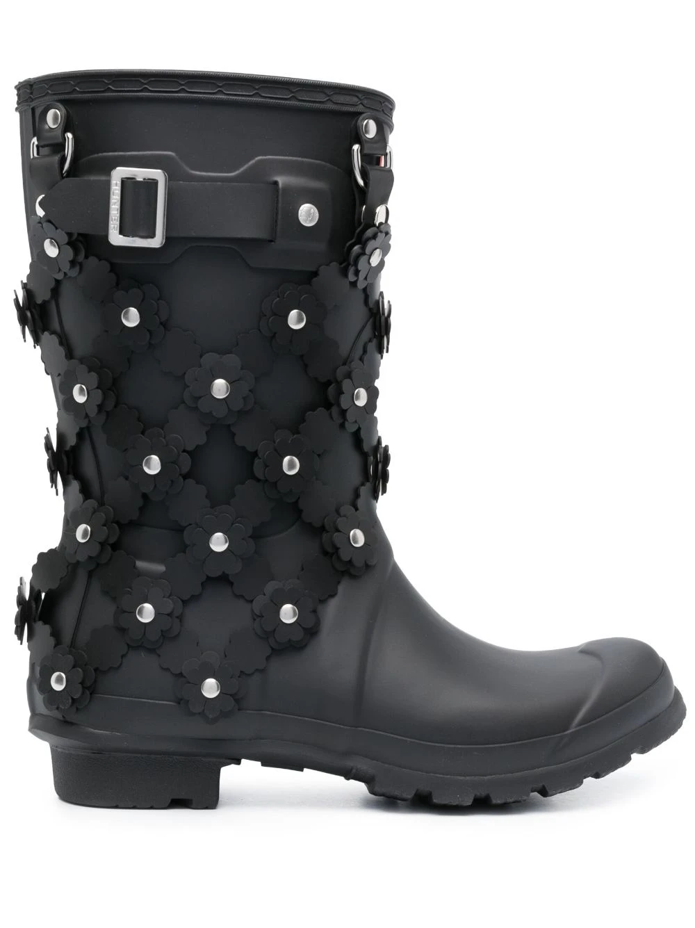 Femme Noir Kei Ninomiya X Hunter Bottes De Pluie à Fleurs 3 Femme Noir Kei Ninomiya X Hunter Bottes De Pluie à Fleurs