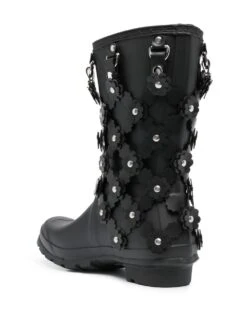 Femme Noir Kei Ninomiya X Hunter Bottes De Pluie à Fleurs 8 Femme Noir Kei Ninomiya X Hunter Bottes De Pluie à Fleurs -Salvatore Ferragauio Magasin 20165668 50166938 1000