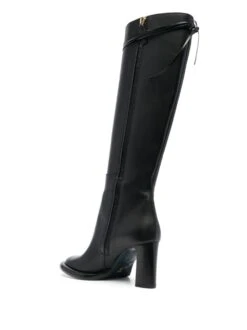 Femme Patrizia Pepe Bottes En Cuir 75 Mm -Salvatore Ferragauio Magasin 20181564 50555220 1000