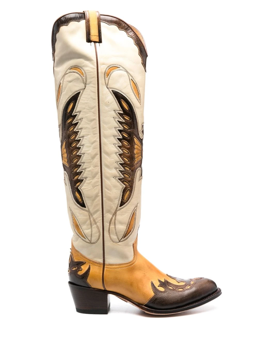 Femme Paul Warmer Bottes D'inspiration Western à Bout Pointu 3 Femme Paul Warmer Bottes D'inspiration Western à Bout Pointu