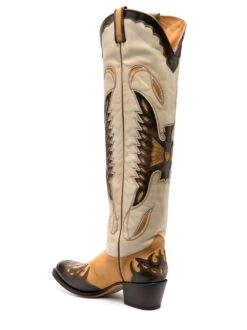 Femme Paul Warmer Bottes D'inspiration Western à Bout Pointu 8 Femme Paul Warmer Bottes D'inspiration Western à Bout Pointu -Salvatore Ferragauio Magasin 20195908 50357824 1000