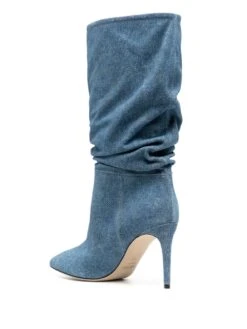 Femme Paris Texas Bottes En Jean à Bout Pointu 98 Mm -Salvatore Ferragauio Magasin 20226694 50552663 1000