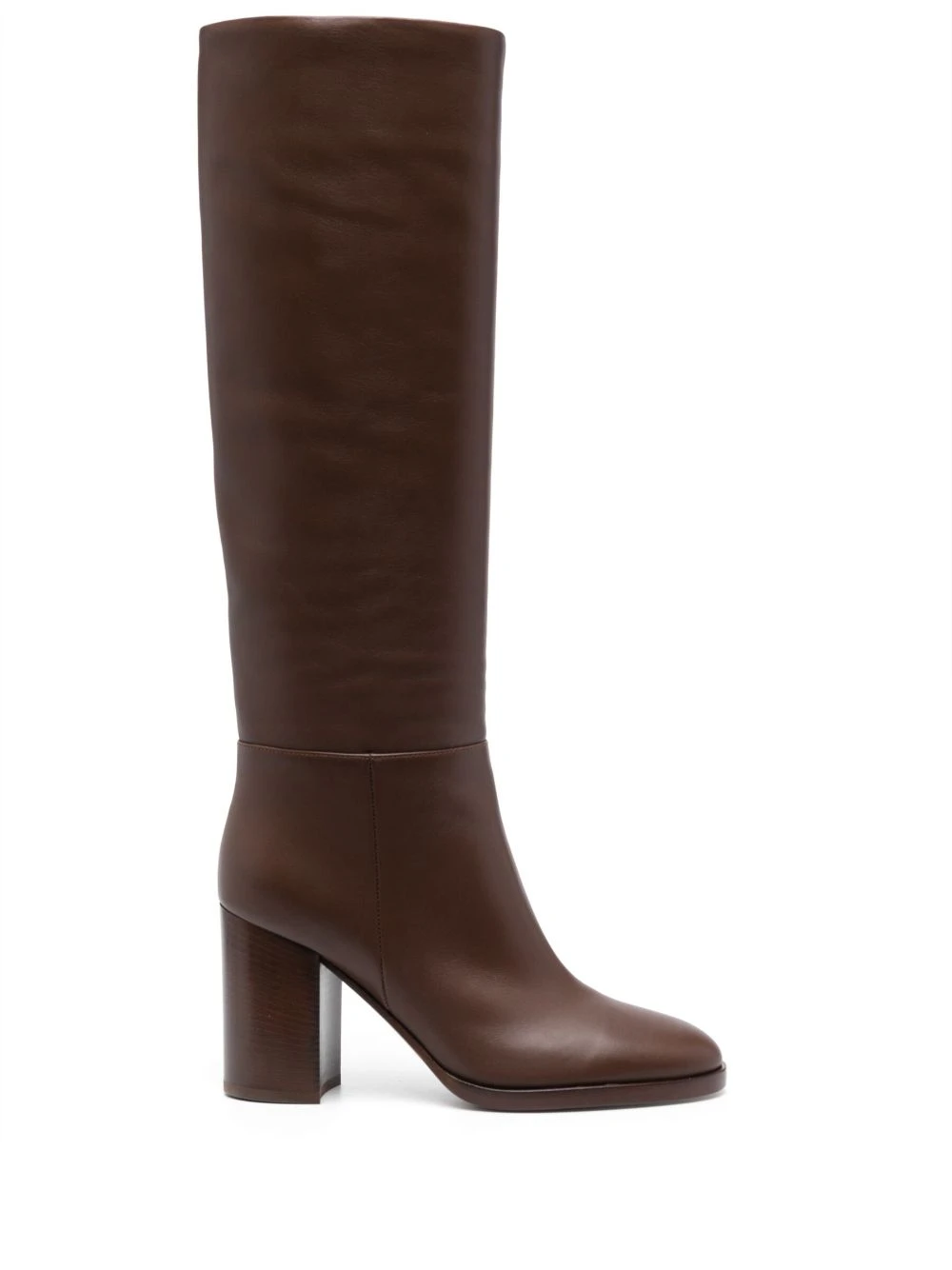 Femme Gianvito Rossi Bottes En Cuir 85 Mm 3 Femme Gianvito Rossi Bottes En Cuir 85 Mm