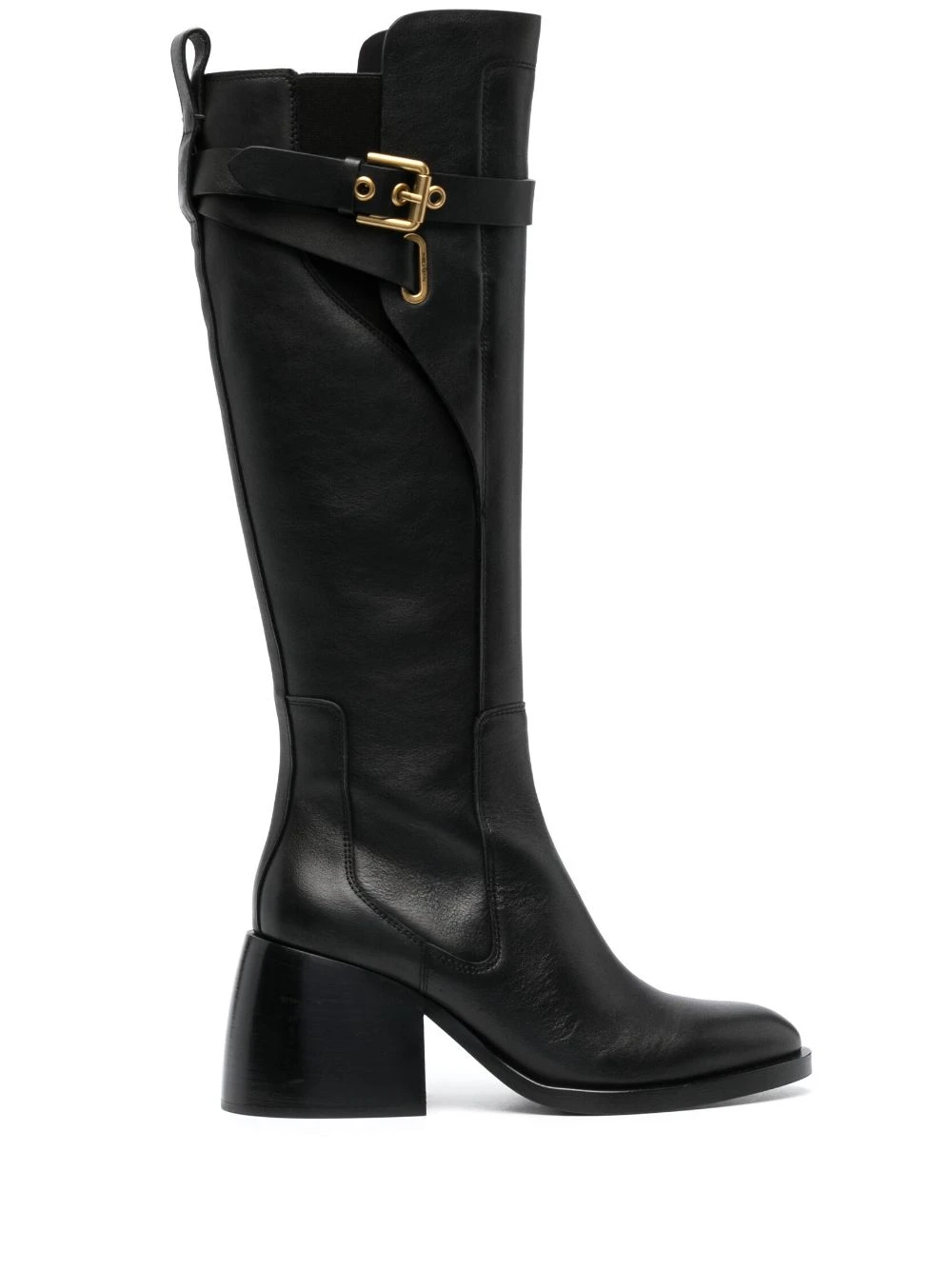 Femme See By Chloé Bottes En Cuir à Boucle 80 Mm 3 Femme See By Chloé Bottes En Cuir à Boucle 80 Mm