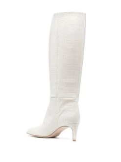 Femme Paris Texas Bottes à Effet Peau De Crocodile 80 Mm -Salvatore Ferragauio Magasin 20322915 50397612 1000