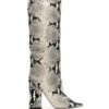 Femme Paris Texas Bottes à Effet Peau De Python 120 Mm -Salvatore Ferragauio Magasin 20322918 50396145 1000