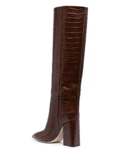 Femme Paris Texas Bottes En Cuir à Effet Peau De Crocodile 100 Mm -Salvatore Ferragauio Magasin 20327300 50394159 1000