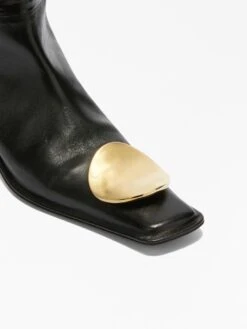 Femme Jil Sander Bottes Stivale En Cuir -Salvatore Ferragauio Magasin 20368277 50736501 1000