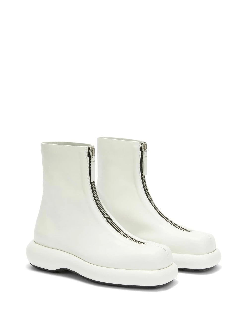 Femme Jil Sander Bottes En Cuir à Fermeture Zippée 4 Femme Jil Sander Bottes En Cuir à Fermeture Zippée – Image 2