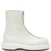 Femme Jil Sander Bottes En Cuir à Fermeture Zippée 2 Femme Jil Sander Bottes En Cuir à Fermeture Zippée -Salvatore Ferragauio Magasin 20369513 50722307 1000