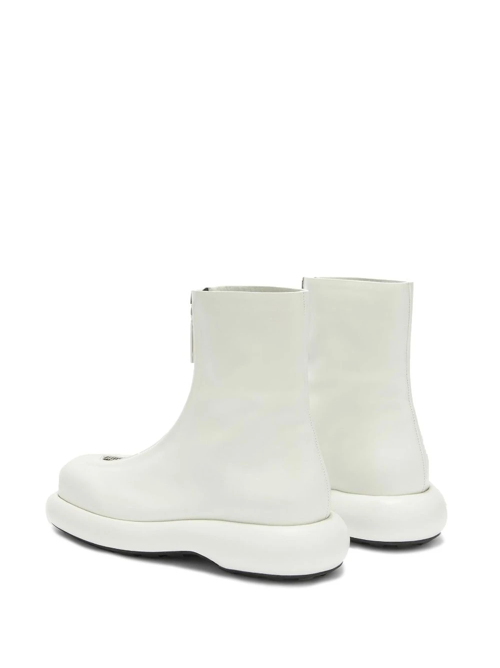 Femme Jil Sander Bottes En Cuir à Fermeture Zippée 5 Femme Jil Sander Bottes En Cuir à Fermeture Zippée – Image 3
