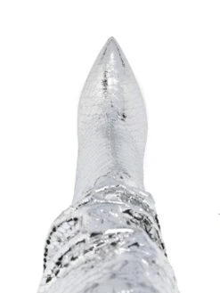 Femme Paris Texas Bottes Métallisées à Effet Peau De Serpent 105 Mm 9 Femme Paris Texas Bottes Métallisées à Effet Peau De Serpent 105 Mm -Salvatore Ferragauio Magasin 20467983 50442702 1000