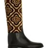 Femme ETRO Bottes à Fleurs En Jacquard 1 Femme ETRO Bottes à Fleurs En Jacquard -Salvatore Ferragauio Magasin 20471132 50671305 1000