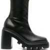 Vic Matié Femme Vic Matie Bottes En Cuir à Semelle épaisse 110 Mm -Salvatore Ferragauio Magasin 20474162 50463154 1000