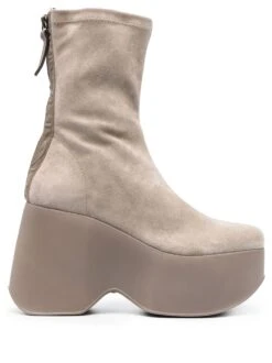 Vic Matié Femme Vic Matie Bottes En Daim Safari à Plateforme