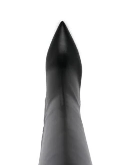 Femme Gianvito Rossi Bottes En Cuir à Bout Pointu 90 Mm -Salvatore Ferragauio Magasin 20488471 50797492 1000