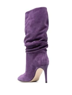 Femme Paris Texas Bottes En Daim à Design Souple 85 Mm -Salvatore Ferragauio Magasin 20515506 50506621 1000