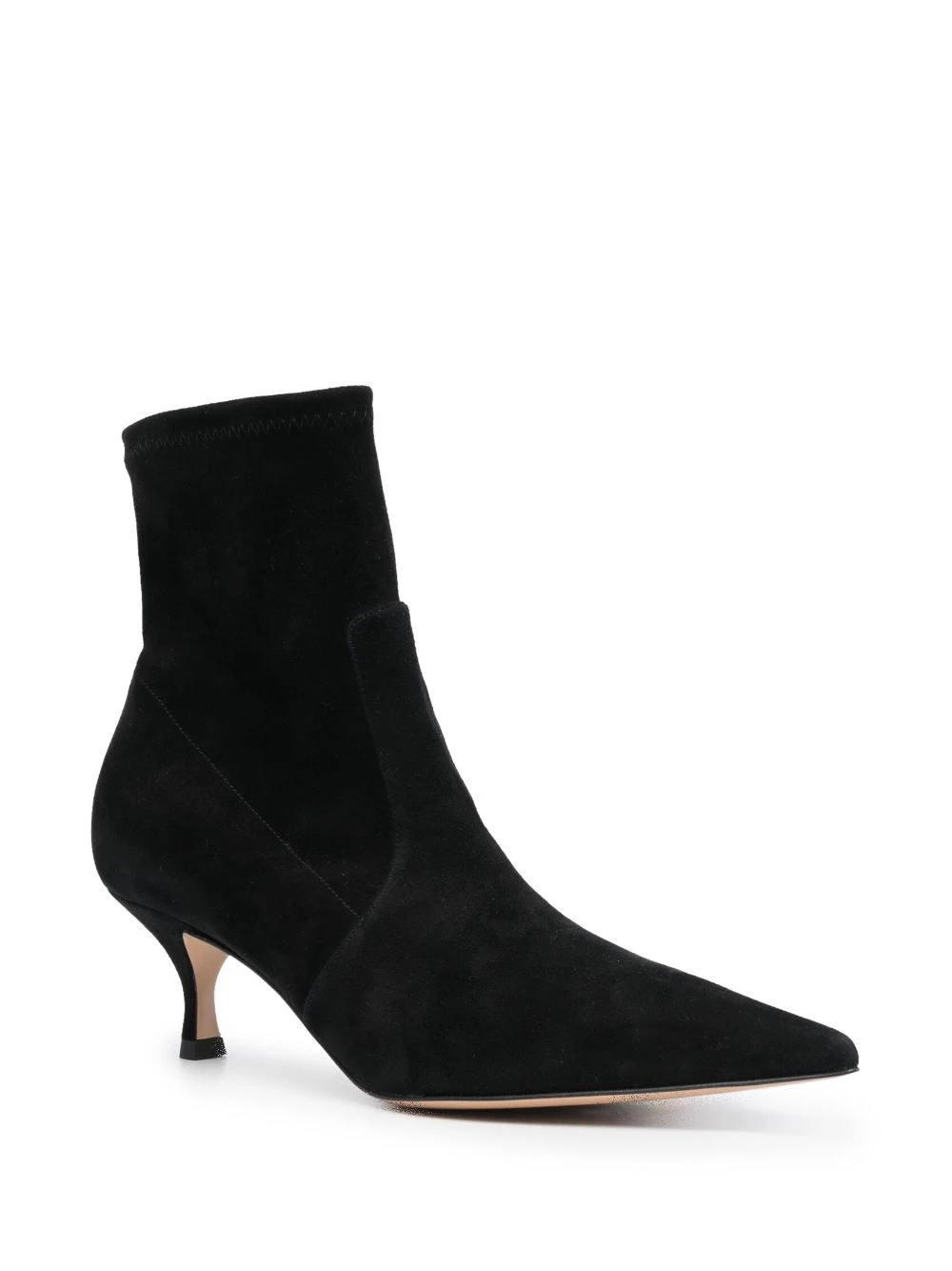 Femme Casadei Bottes En Daim à Bout Pointu 65 Mm 4 Femme Casadei Bottes En Daim à Bout Pointu 65 Mm – Image 2