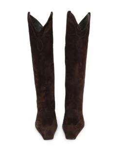 Femme KHAITE Bottes Dalla En Cuir -Salvatore Ferragauio Magasin 20535322 50565534 1000
