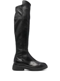 Femme AGL Bottes En Cuir 40 Mm