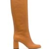 Femme RED(V) Bottes 75 Mm En Cuir à Détail De Zip -Salvatore Ferragauio Magasin 20576209 50555450 1000