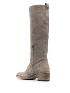 Femme Officine Creative Bottes En Cuir Denner à Bout Carré 55 Mm 8 Femme Officine Creative Bottes En Cuir Denner à Bout Carré 55 Mm -Salvatore Ferragauio Magasin 20637885 50599047 1000