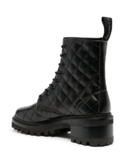 Femme See By Chloé Bottes En Cuir à Design Matelassé -Salvatore Ferragauio Magasin 20669066 50650575 1000