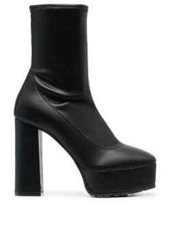 Femme Giuseppe Zanotti Bottes à Bout Carré 115 Mm