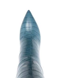 Femme Paris Texas Bottes Pointues à Effet Peau De Crocodile 60mm -Salvatore Ferragauio Magasin 20747757 50741293 1000