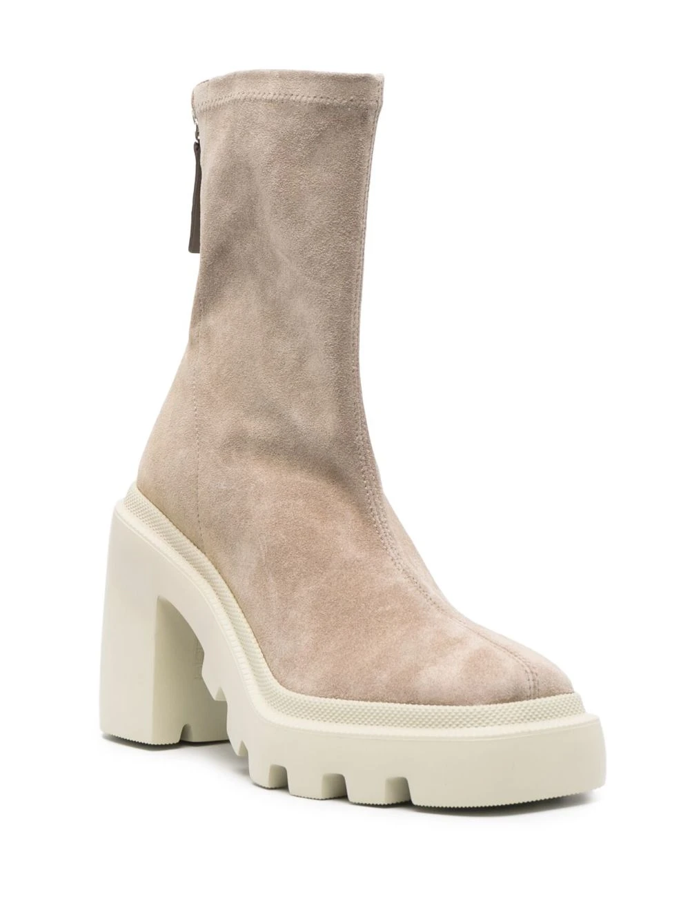 Vic Matié Femme Vic Matie Bottes En Daim à Bout Carré 115 Mm 4 Vic Matié Femme Vic Matie Bottes En Daim à Bout Carré 115 Mm – Image 2