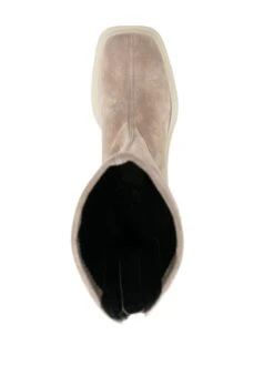 Vic Matié Femme Vic Matie Bottes En Daim à Bout Carré 115 Mm 9 Vic Matié Femme Vic Matie Bottes En Daim à Bout Carré 115 Mm -Salvatore Ferragauio Magasin 20809714 50738691 1000