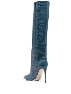 Femme Paris Texas Bottes 95 Mm à Effet Peau De Crocodile -Salvatore Ferragauio Magasin 20834199 50710829 1000