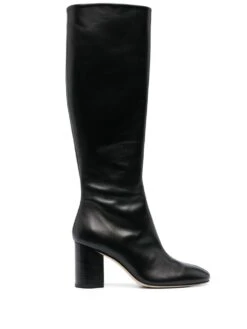 Femme Aeyde Bottes Ariana 80 Mm En Cuir