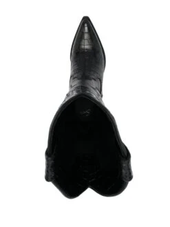 Femme Sonora Bottes En Cuir à Effet Peau De Crocodile 9 Femme Sonora Bottes En Cuir à Effet Peau De Crocodile -Salvatore Ferragauio Magasin 20861357 50797447 1000